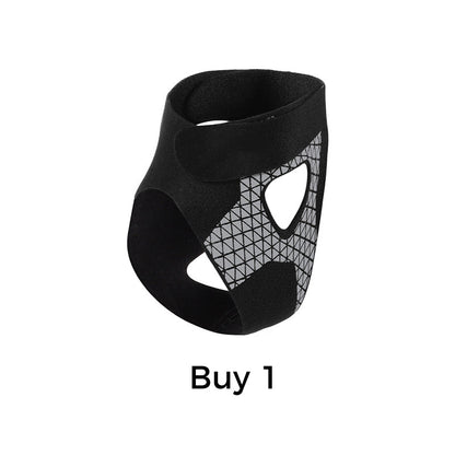 Verstelbare elastische enkelondersteuning