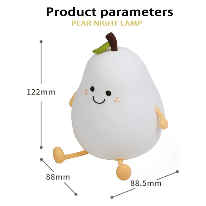 🍐Peervormige siliconen decompressielamp