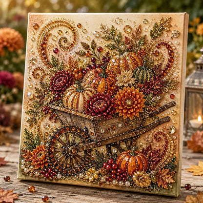 🍂💎 Herfstparelschilderpakket – Ontspannend doe-het-zelfproject om sprankelende herfstkunstwerken te maken 🖌️