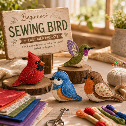 Zet alles even opzij, ontspan en borduur je eigen Pocket Friend! 🧵✨