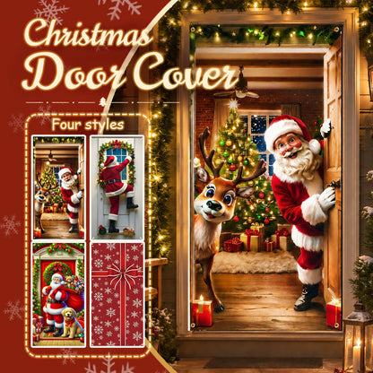 Nieuwe kerstdeurversiering – Feestelijke decoratie voor de feestdagen & deurversierin