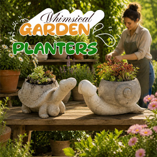 Leuke plantpotten voor in de tuin