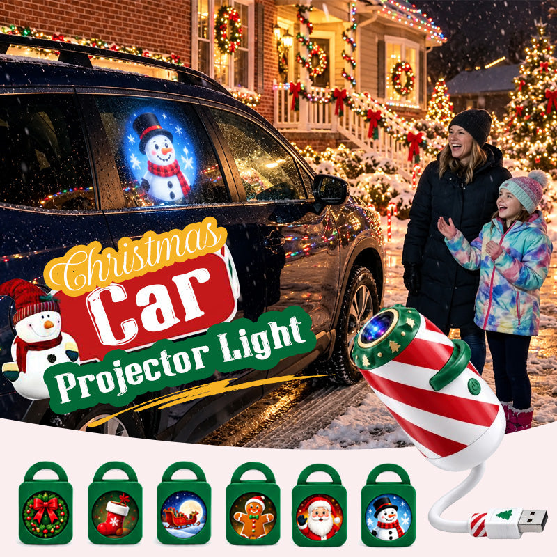 Merry Ride Kerst-autoprojectorlampje
