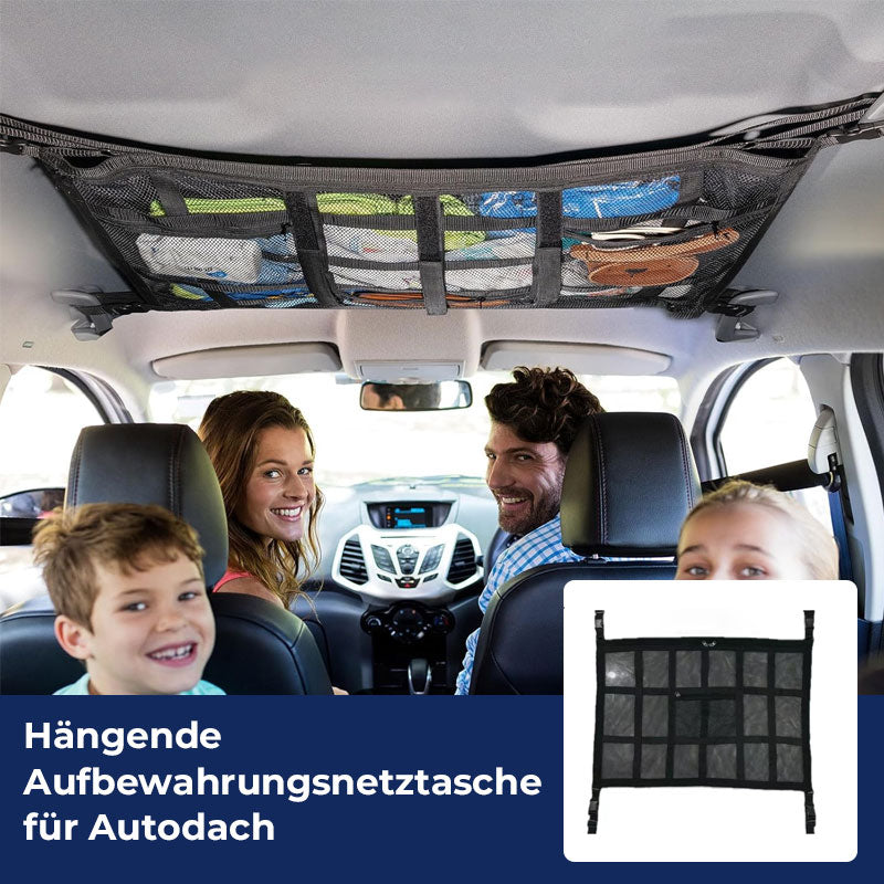 Opknoping mesh opbergtas voor autodak