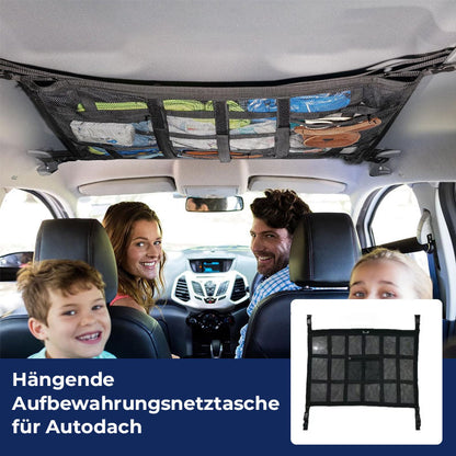Opknoping mesh opbergtas voor autodak