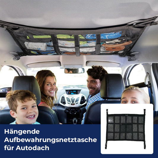 Opknoping mesh opbergtas voor autodak