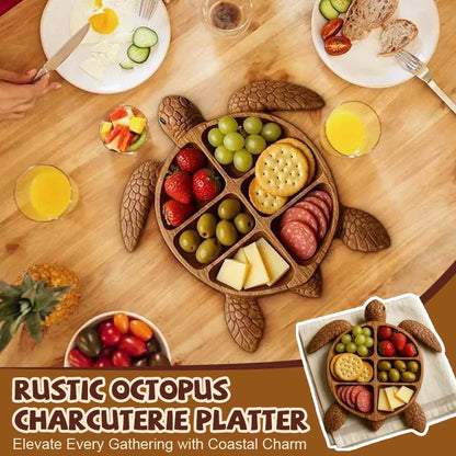 Rustieke octopus Charcuterie Schotel