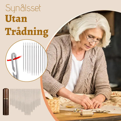 Naainaaldenset zonder draad