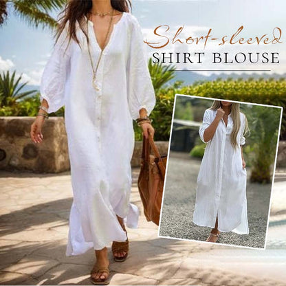 🌟Tijdelijke aanbieding 39% KORTING🎁Overhemden Met Korte Mouwen