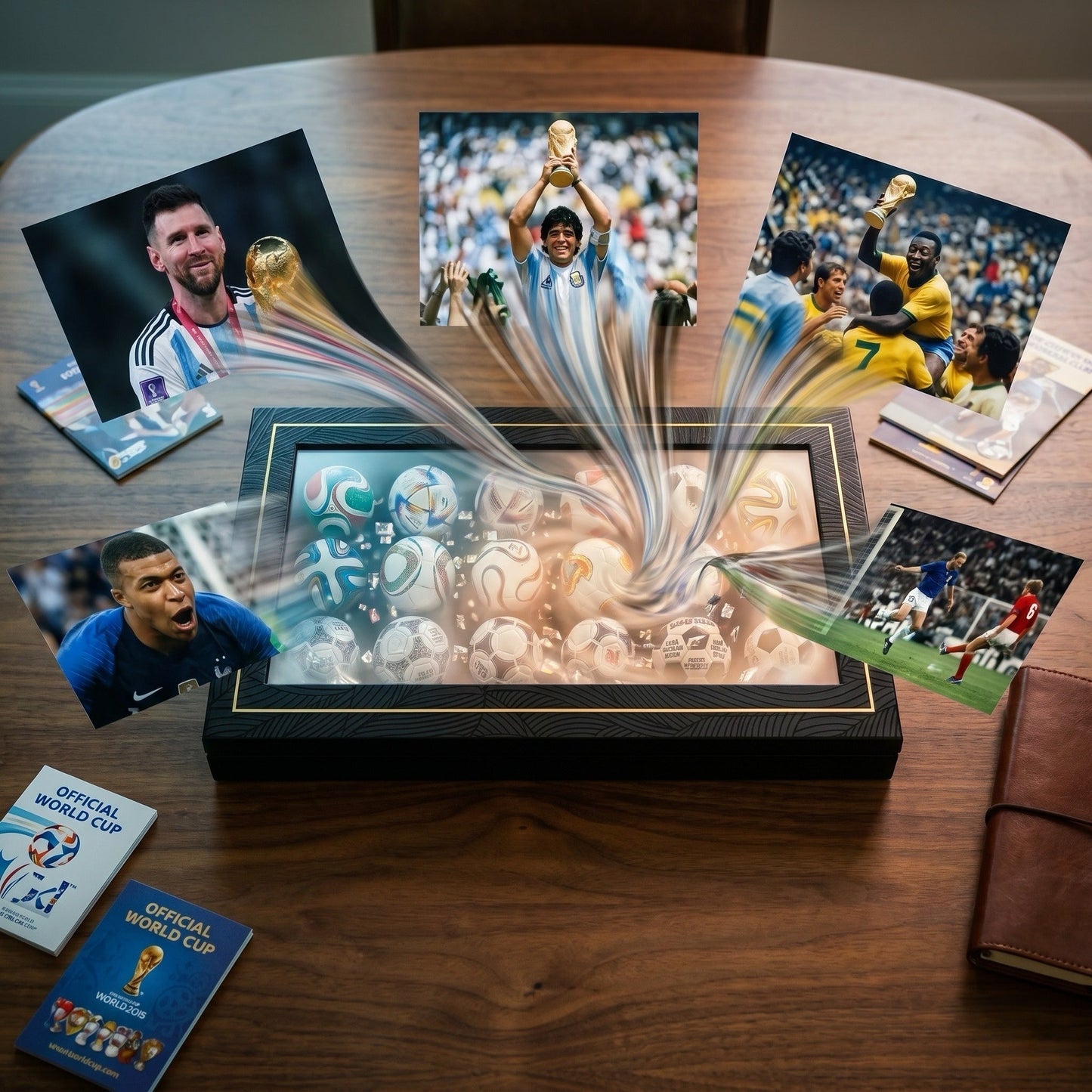 🏆 Collectie handgemaakte mini-voetballen (1970–2026) – WK 2026-uitverkoop🔥 Tot 50% KORTING!