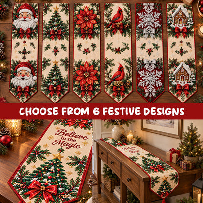 ✨ DIY-set voor een kersttafelkleed in diamantschildertechnie
