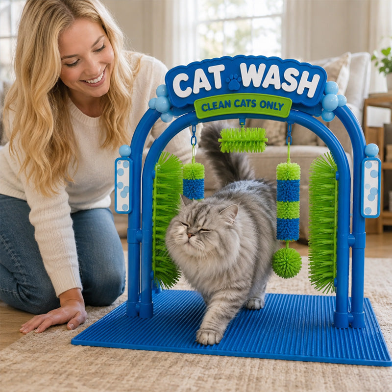 Cat Wash-verzorgingsstation | Zelfverzorgingsapparaat voor katten