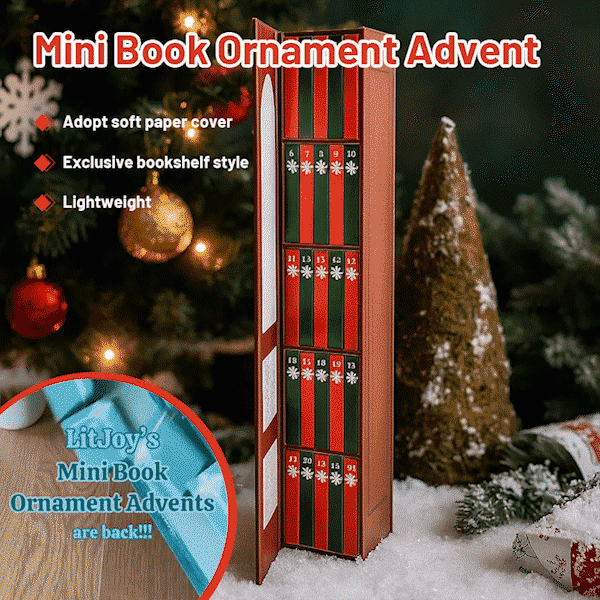 ✨💥 Mini-boekje als kerstversiering voor de advent