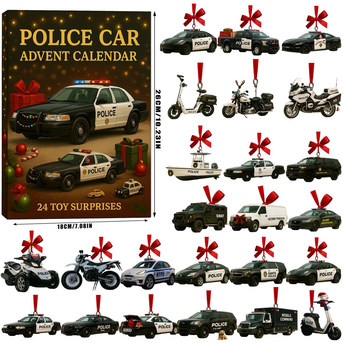 Politieauto Adventskalender 2025