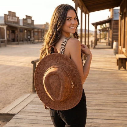 🔥🤠Rugzak in de stijl van een western-cowgirlhoed👜