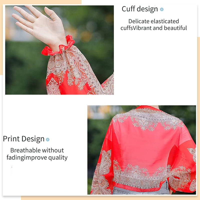 Zomer Chiffon Zon Bescherming Sjaal (2 stuks)