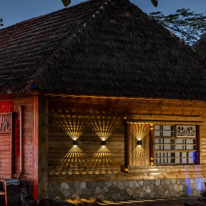 ✨☀️Zonne Kleurrijke Wandlampen Buiten Licht Waterdicht