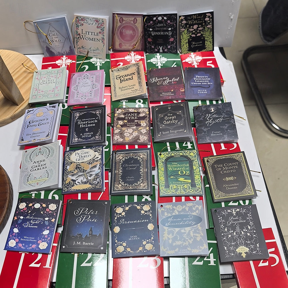✨💥 Mini-boekje als kerstversiering voor de advent