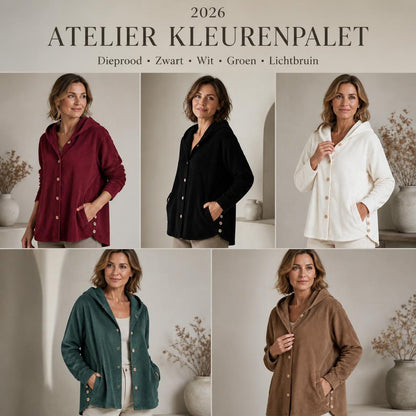 🧥 Geniet van de Herfst: Heerlijk Warme & Stijlvolle Corduroy Jas met Capuchon 🍂
