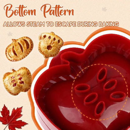 🥧 Gezellige Harvest Hand Pie Molds - Bak de magie van het seizoen