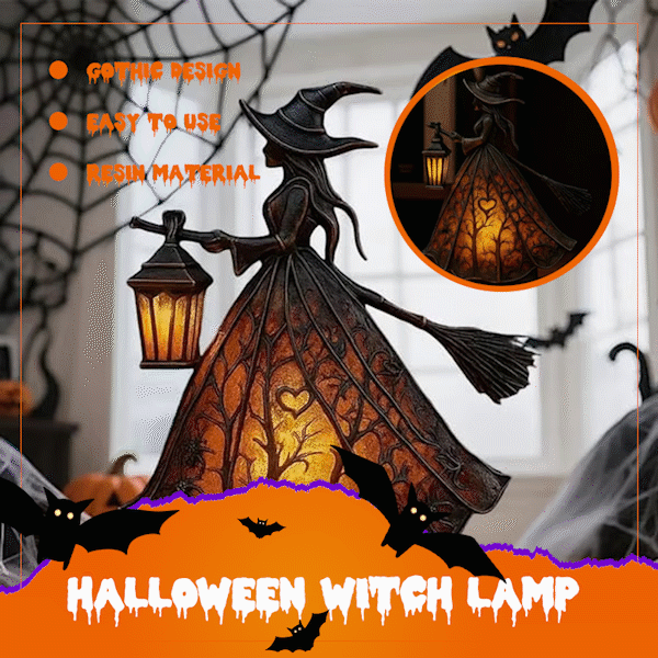 Halloween Heks Lamp
