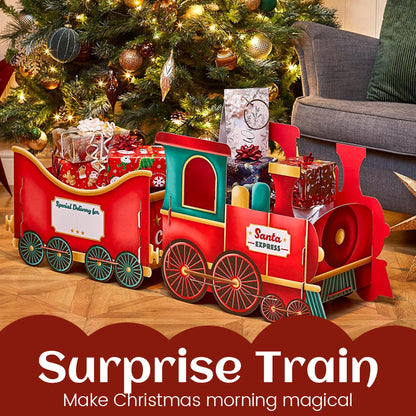 🎁 Santa's Gift Train - Breng kerstvreugde in stijl! 🚂🎄