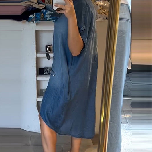 🌟Tijdelijke aanbieding 45% KORTING🎁Bedrukte Losse Jurk