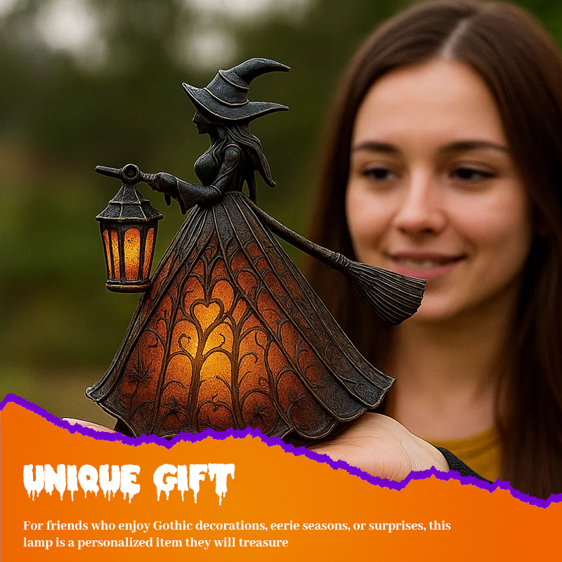 Halloween Heks Lamp