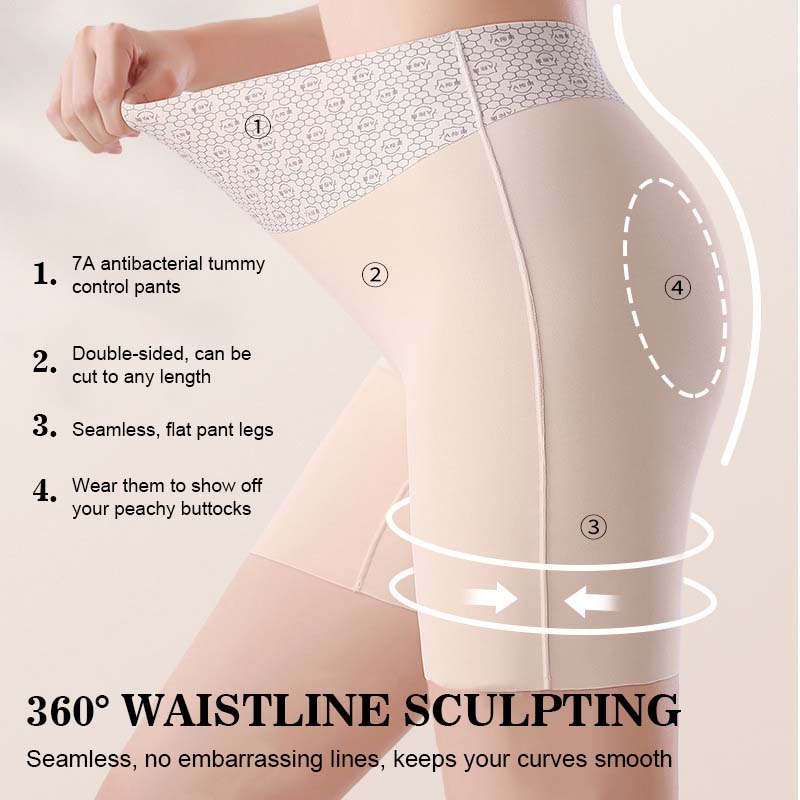 Drie-in-één hoge taille buikcorrigerende broek