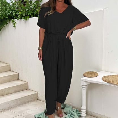 ✨Nieuwe producten Hot Sale 45% KORTING🎁V-hals Jumpsuit