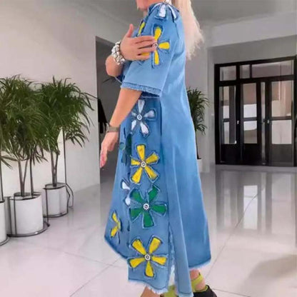 ✨Nieuwe productpromotie 45% korting🎁Casual Rok Met Ronde Hals