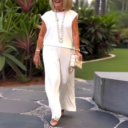 💞Gratis verzending⏳Elegant retro mouwloos tweedelig pak