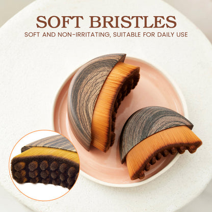 Lymfatische contourborstel voor het gezicht