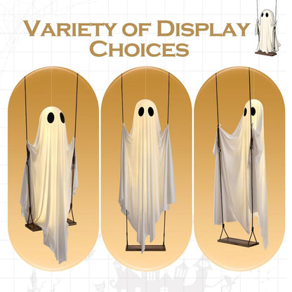 De hangende schommelende geest