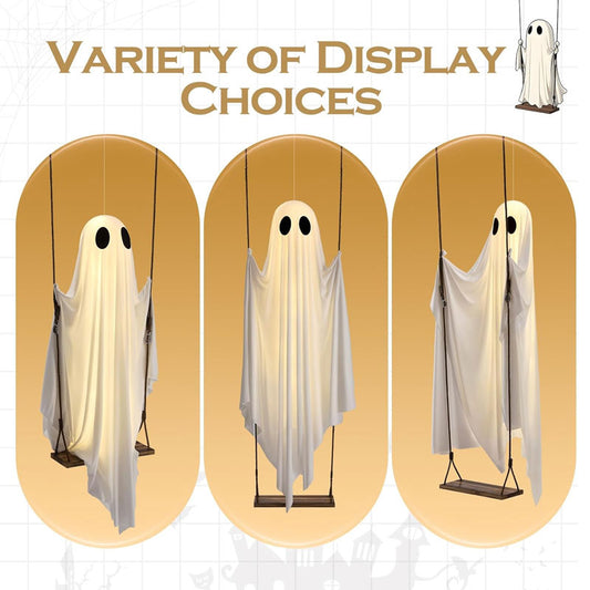 De hangende schommelende geest