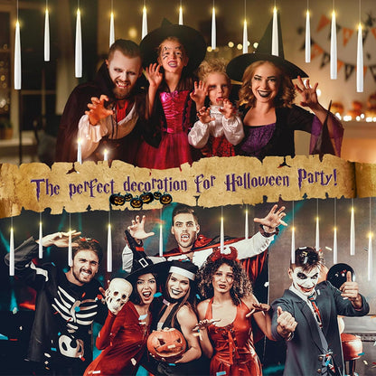 "LED Toverstaf met Zwevende Kaars – Magisch zwevend licht!"