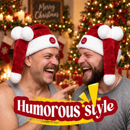 🎄 Bewegende Kerstmuts | Breng Meteen Lachen op Elk Kerstdiner! 😂 (Het Populairste Kado van 2026)