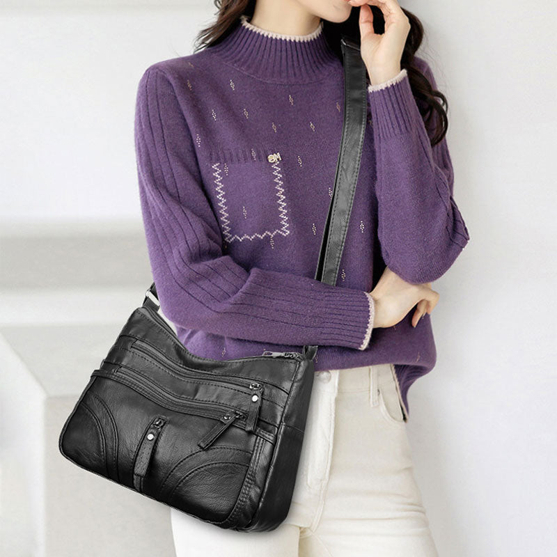 👜✨ Stijlvolle Crossbody Schoudertas met Grote Capaciteit