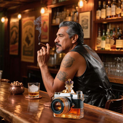 📷Glazen camerafles