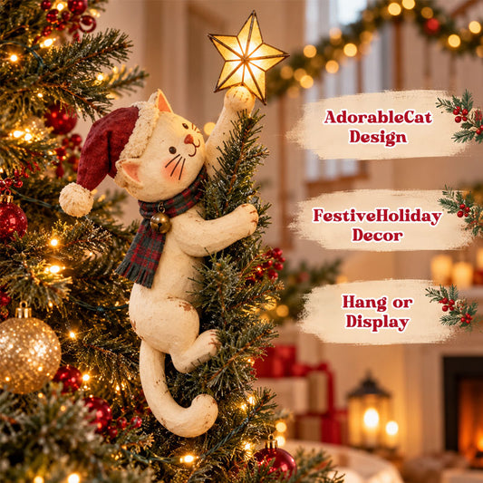 🐱 Cat Christmas Tree Ornament — Tired Of Generic Plain Christmas Decor!