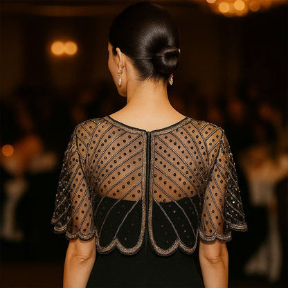 💖Jij bent de meest perfecte van de menigt✨Feest sjaal met kant en lovertjes