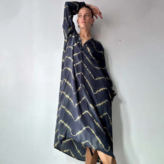 🥰Zomerspecial 39% KORTING🎁Boheemse Gedrapeerde Jurk