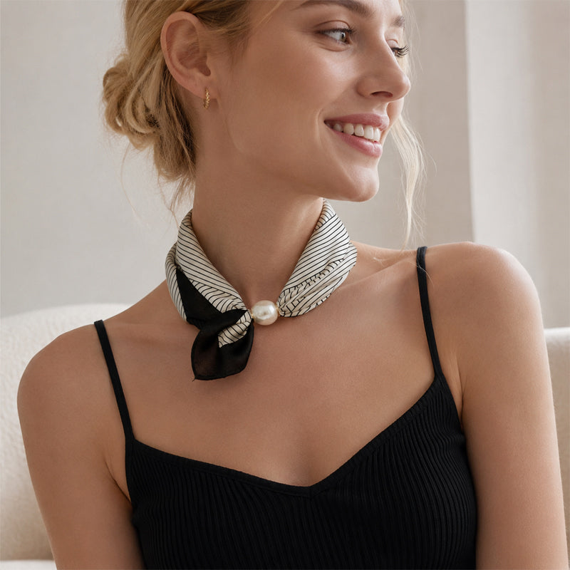 🤍 Ketting met parelsnoer en magneetsluiting – Magneetsluiting, in een paar seconden klaar! ✨📦