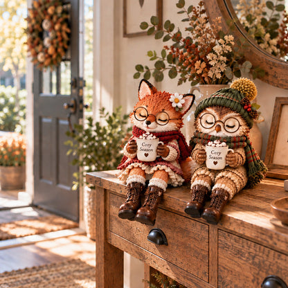 Hartverwarmende kerstversieringen met dierenmotieven