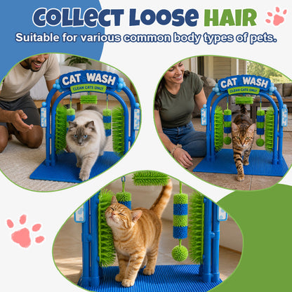 Cat Wash-verzorgingsstation | Zelfverzorgingsapparaat voor katten