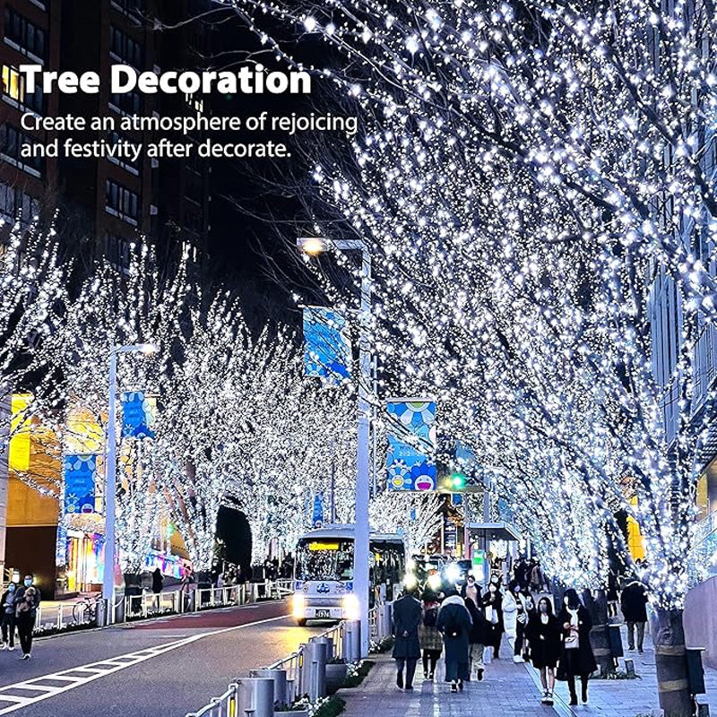 Decoratieve LED-lichtslingers – Perfect voor Kerstmis, bruiloften, feestjes en sfeervolle verlichting in huis