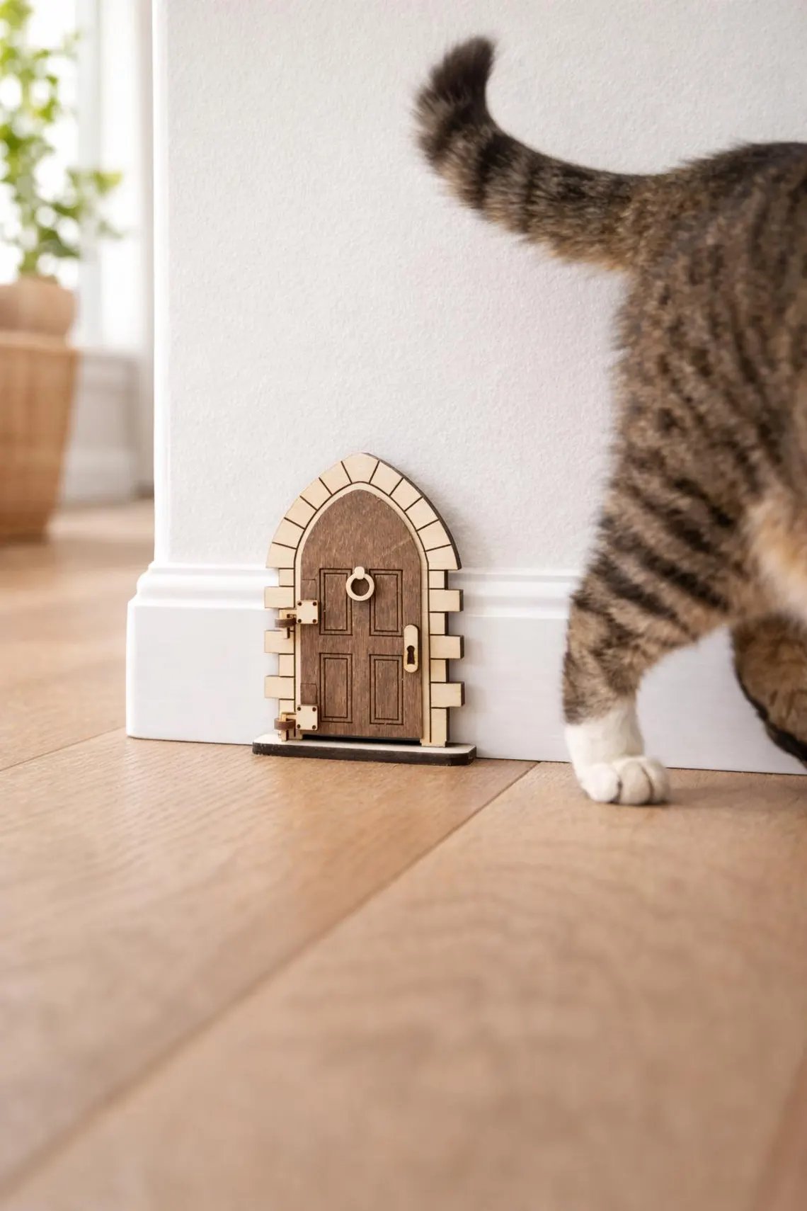 🚪✨ Het feeëndeurtje dat opengaat — Een piepkleine verborgen wereld