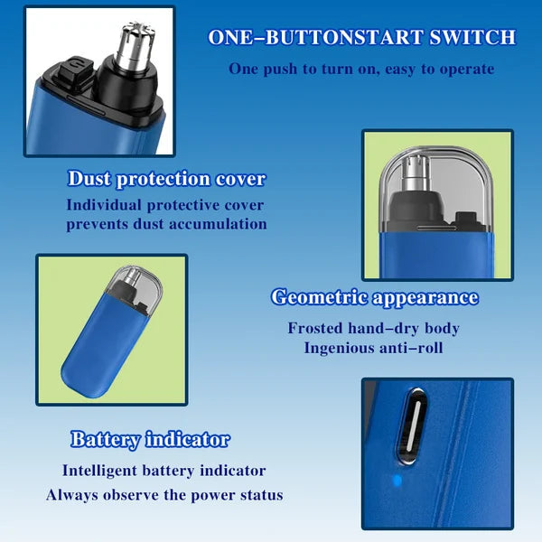 🎁HOT SALE 50% UIT💕Oplaadbare draagbare neushaartrimmer