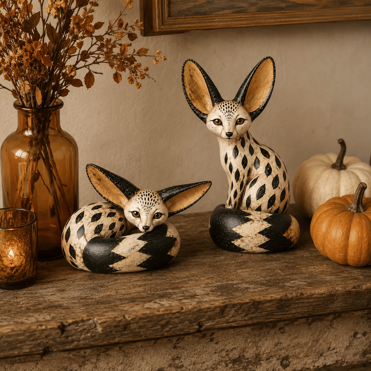 🔥Today 50% OFF🔥 - Vintage Fennec Fox Sculpture