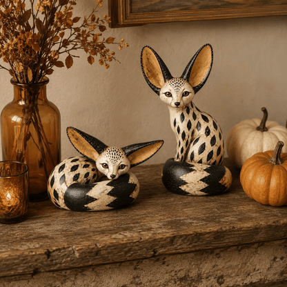 🔥Today 50% OFF🔥 - Vintage Fennec Fox Sculpture